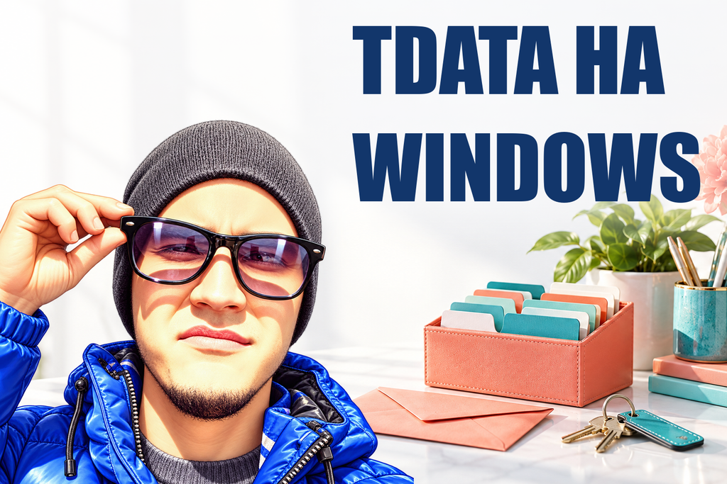 TDATA НА WINDOWS — тематическая обложка с персонажем Telecobra
